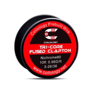Coilology-Wire-Spool-10ft-Ni80-Tricore-Fused-Clapton-cyprus
