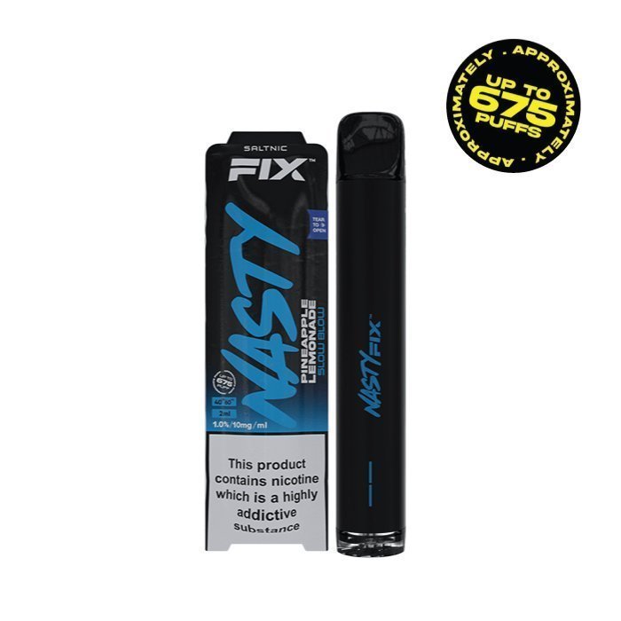 Nasty Fix 2.0 Disposable – Slow Blow 675 puffs (Pineapple & Lime Soda)