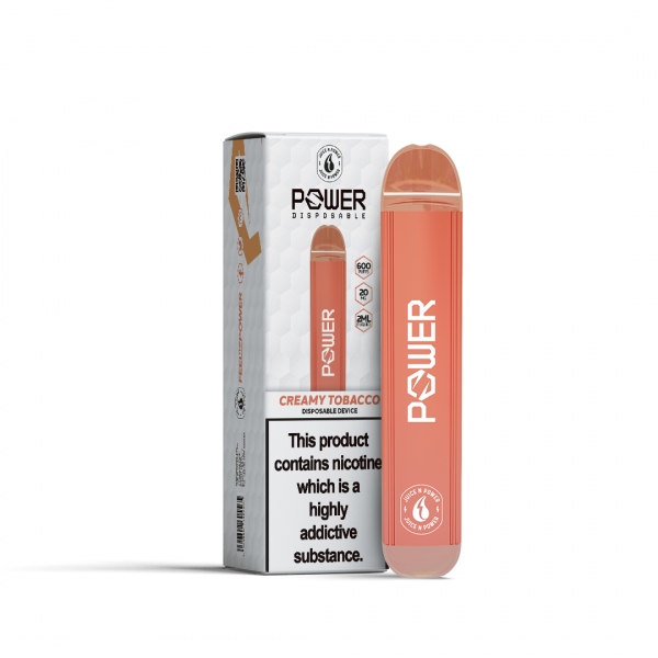 Power Bar – Creamy Tobacco 600 puffs
